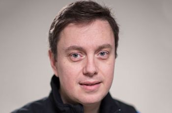 Dr. Ioannis Koutroulis posing for a portrait