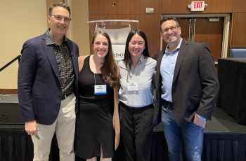 Robert Phillips, executive director of ABFM’s Center for Professionalism & Value in Health Care; current ABFM Health Policy Fellow Madeline Taskier, M.D. ‘19; and past fellows Emmeline Ha and Joel Willis.